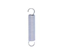Ressort de tension à crochet en S ouvert SS304, anneau élastique de fil de 0,7 mm de diamètre, ressort d'étirement de traction d'extension de bobine OD 8 mm(0.7x8x240mm)
