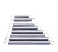ressort de tension double crochet, Ressort de Compression fil Dia 0.4mm ressort Tension S crochet longueur d'extension 15mm-150mm(80mm (5pcs),4mm)