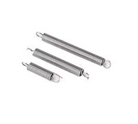 Ressort de tension en acier inoxydable avec ressort d'extension à double crochet en O, 0,3 mm, 0,4 mm, 0,5 mm, 0,6 mm, 10 pièces/lot(35mm, 4MM(OD)_0.4MM 10PCS)