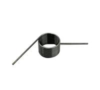 Ressort de torsion de 2,5 mm de diamètre, en V, à droite, avec bouton unique, for outils à main et amortisseurs(6 laps(60degree))