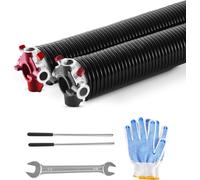 VEVOR Ressorts torsion pour porte garage 1 paire Φ5,94xΦ50,8x787 mm 16000 cycles