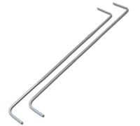 Ressort de torsion de porte - WHIRLPOOL - Lot de 2 - Gris