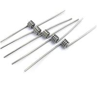 Ressort de torsion droit 1,6 mm diamètre, 5 pièces, ressort rappel et réinitialisation en forme V, rotation à droite, tours 1/2/3/4/5, 304 SUS(2Lap(Right),14mm/1.6mm(0°))