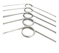 Ressort de torsion droit 1,8 mm diamètre, 5 pièces, ressort rappel et réinitialisation en forme V, rotation à droite, tours 1/2/3/4/5, 304 SUS(2Lap(Right),14mm/1.8mm(60°))