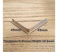 Ressort de torsion droit, outils à ressort, 42/49/51MM Push V Shape Double Single Hole Spring Clips Kayak Paddle Snap Shrapnel Tent Pole Lock for goupille de tuyau télescopique, 50PCS, (Taille : 49x49