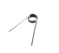 Ressort de torsion en acier inoxydable 10 pièces diamètre de fil 0,6 mm, diamètre extérieur 4 mm, ressorts de torsion mécaniques en acier à ressort, angle 45°, 0,6x4 mm-2 tours - 45°(0.6x4mm-2 Turns -
