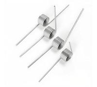 Ressort de torsion en acier inoxydable 304, type V, diamètre du fil 0,6 mm, angle 60/90 degrés, 3/6/9 tours, fil métallique personnalisé, 10 pièces(0.6mm(60°)/3.6mm(6 laps),5.5mm)