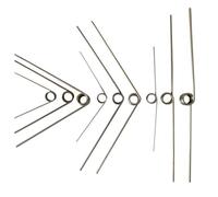 Ressort De Torsion en Acier Inoxydable, Petit Ressort De Torsion en Métal, Ressort De Torsion, Diamètre De Fil De 0,5 Mm D’épaisseur * 60/120/180 Deg, 0.5 * 9.5 * 3 * 180°*Right-Handed