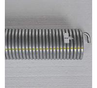 Ressort de torsion pour porte de garage Hörmann L/R 700 701 702 703 704 705, R707, Argenté, Moderne, Métal, WEISBACH