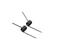 Ressort de Torsion rotatif en acier à ressort, 10 pièces, diamètre de fil de 0.5mm, diamètre extérieur de 5.5mm, 3 tours à 120 °, ressorts de rappel en forme de V(0.5x5.5mm ODx6 Turnsx120°)