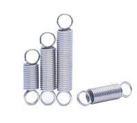 Ressort de traction en acier inoxydable 304, Double boucle, crochet fermé, ressort extensible, fil Dia1.2mm(450mm,10mm(1Pcs))
