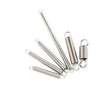 Ressort de traction, Ressorts d'extension en acier inoxydable 304, fil de 1.2mm, crochet de joint torique 6-12mm, 10 pièces(100mm (2pcs),10mm)