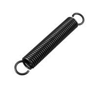 sourcing map Ressort de Traction Ressort de Tension Ressorts d'Extension 2.5mm Fil Dia, 18mm OD, 125mm Libre Longueur Ressort Acier Petit Double Crochet
