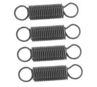 Ressort de Verrouillage du Micro-ondes 4 Pièces en Métal | Kit de Remplacement pour Four Cuisine, Installation Facile, Couleur Noir, Usage Domestique, Lot de Quatre
