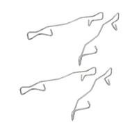 Ressort D'étrier de Frein Arrière, 4 Ressorts de Rappel D'étrier de Frein Arrière BPF1755H de Remplacement pour COOPER R50 R52 R53 02-08