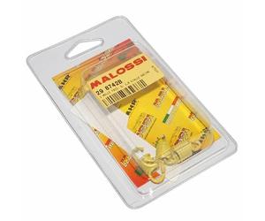 RESSORT EMBRAYAGE SCOOT MALOSSI POUR EMBRAYAGE DELTA-FLY CLUTCH MBK 50 BOOSTER, NITRO-YAMAHA 50 BWS, AEROX-APRILIA 50 SR-MALAGUTI 50 F12 (3 RESSORTS JAUNES DIAM 1,8mm)