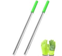 Ressort en acier lourd pour portes de garage avec une longueur de 17 à 2 pouces et maintien renforcé. Manchons de sécurité. Kit complet de barres de réglage à ressort pour la prévention des blessures