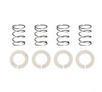 Ressort et rondelle de rechange pour mixeur Kitchenaid à installation rapide avec design en acier inoxydable (4 ensembles)