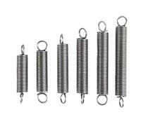 Ressort étendu 10 pièces, 0.8mm x 11mm x 85mm, ressort de Tension à double crochet en acier à ressort