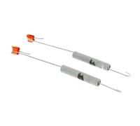 Ressort noir 287mm AS0022757 pour Lave linge BRANDT, THOMSON, VEDETTE