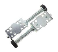 Ressort Pare-chocs à Piston pour Porte de Garage, Gauche et Droite | Acier Haute Résistance, Montage Latéral Tige de Poussée, Pièce Argentée, pour Système D’ouverture Sectionnelle