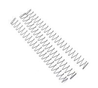 Ressort plat de compression de diamètre de fil de 0.8mm de ressort de rectangle de 2pcs (Color : FW-BH0.8x5.5x21x210)