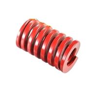 Ressort spiral Ressort d'emboutissage hélicoïdal 65Mn, rapport de compression: 38, matrice compression en métal rouge, 1 pièce(100 * 8 * 4mm)