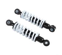 Ressort Suspension Acier 190mm 2PCS pour Quad Scooter | Compatible pour quad, scooter, pour kart, mini- pour moto, trou central 190mm, remplacement pièce défectueuse, et blanc