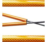 Ressort Vérin À Gaz Kit Entretoises Capot Avant Pour Accord 10th 2018 - 2023 CV1 CV2 CV3 Modification Des Amortisseurs Choc Tiges Support Levage Ressort À Gaz Vérins À Gaz(Orange carbon fiber)
