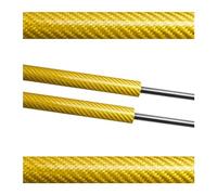Ressort Vérin À Gaz pour Civic Mk5 EG EH EJ 1991-1995 Modifier Les Vérins À Gaz Les Supports Levage D'amortisseur Bras Tige D'hélice Pilier(Yellow Carbon Fiber)