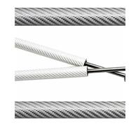 Ressort Vérin À Gaz pour Civic Mk5 EG EH EJ 1991-1995 Modifier Les Vérins À Gaz Les Supports Levage D'amortisseur Bras Tige D'hélice Pilier(Silver Carbon Fiber)