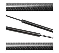 Ressort Vérin À Gaz pour Civic Mk5 EG EH EJ 1991-1995 Modifier Les Vérins À Gaz Les Supports Levage D'amortisseur Bras Tige D'hélice Pilier(Black Carbon Fiber)