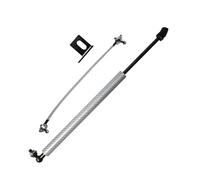 Ressort Vérin À Gaz pour Fluence 2009-2018 Support Levage Capot Avant Amortisseur Ressort Modification Tige D'hélice Barre Bras 1 Pièce(Silver Carbon Fiber)