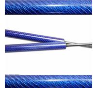 Ressorts À Gaz Capot Kit Entretoises Capot Avant Pour Accord 10th 2018 - 2023 CV1 CV2 CV3 Modification Des Amortisseurs Choc Tiges Support Levage Ressort À Gaz Amortisseurs(Blue carbon fiber)