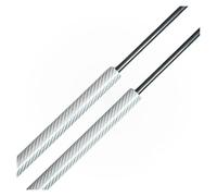 Ressorts À Gaz Capot Moteur pour VW pour Golf MK3 (1H/1E) 1991-1996 1997 1998 Capot Avant Modifier Les Ressorts À Gaz Amortisseurs Supports De Levage Barres Vérins De Capot(Silver Carbon Fiber)
