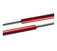 Ressorts À Gaz De Coffre De Voiture Pour Ford Pour Mustang 2010-2014 Capot Avant Modification Vérins À Gaz Supports Levage Amortisseurs Tige D'amortisseur Barre D'hélice(Red carbon fiber)