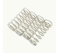 Ressorts d'amortisseur avant et arrière en acier pour Traxxas Mini Maxx 10764 Diamètre du fil 1,5 mm Argenté