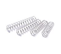 Ressorts de compression, 1,2mm x 14mm x 80mm, ressorts de pression en acier inoxydable 304, argent, 5 pièces