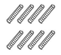 Ressorts de compression en acier, diamètre 0,2 mm, diamètre extérieur 1,5/2/2,5/3/3,5/4 mm, longueur 5-50 mm, 10 pièces(50mm,1.5mm-0.2mm)