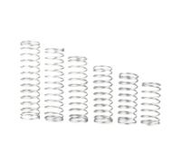 Ressorts de compression micro en acier inoxydable de 0,5 mm, diamètre extérieur 3 mm/4 mm/5 mm/6 mm/7 mm/8 mm/9 mm/10 mm/12 mm, longueur 5 mm à 50 mm, 10 à 20 pièces/lot(45mm,12MM 10PCS_0.5MM)