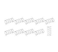 Ressorts de compression personnalisables en acier inoxydable: diamètre de fil de 0,1mm et 0,15mm, longueur de 5 à 25mm, diamètre extérieur de 0,8 à 2mm(300pcs 0.1x1.4x5mm)