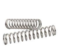 Ressorts de compression, ressorts de rechange, Stainless Steel Compression Spring 4.5mm Wire Dia 25-30mm OD 30-150mm Length Pack of 2(4.5X30X35mm)