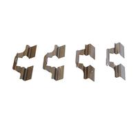 JP Group Kit ressorts fixation plaquettes frein arrière VW Golf 4 (10/1997-06/2006) LUCAS/TRW