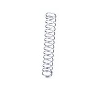 Ressorts de rappel de rotor à pression comprimée, diamètre de fil 0,2 mm, longueur 5-50 mm, diamètre extérieur 1,5/2/2,5/3/4 mm, ressorts de compression en acier inoxydable, 10 pièces(5mm,2mm-0.2mm)