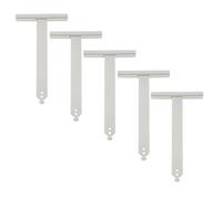 Ressorts de suspension pour volets roulants - Loquets à ressort en acier - Crochets à ressort de sécurité (100 * 150mm, Pièce, 5)