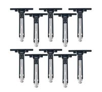 Ressorts de suspension pour volets roulants - Loquets à ressort en acier - Crochets à ressort de sécurité (153 * 108mm, Pièce, 10)