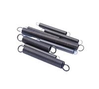 Ressorts de tension avec crochets, Ressort de Tension en acier avec crochets, diamètre de fil de 2.5mm, longueur 18mm OD 80-180mm(150mm)