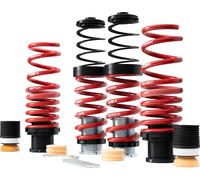 Ressorts filetés H&R 23007-1 compatibles avec Audi A4 B9 Avant, A4, S4 B9, RS4 B9 Avant, A5 Cabriolet Sportback, S5 Cabriolet, RS5 Sportback