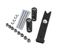 Ressorts Noirs Kit Charnière pour porte pour camion SUV Ressorts | Compatibilité 1988-2002, ressorts noirs durables, goupilles renforcées, douilles précises, installation rapide