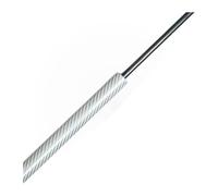 Ressorts Prop Rod Pour N&issan Pour Patrol Y60 Y61 GU GR 1987-2016 Kit Vérins À Gaz Pour Porte Grange Arrière 1 Pièce(Silver Carbon Fiber)